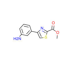 Methyl 4-(3-aminophenyl)thiazole-2-carboxylate