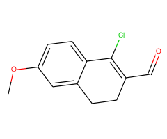 1-Chloro-6-methoxy-3,4-dihydronaphthalene-2-carbaldehyde