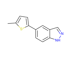 5-(5-Methylthiophen-2-yl)-1H-indazole