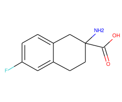 2-Amino-6-fluoro-1,2,3,4-tetrahydronaphthalene-2-carboxylic acid