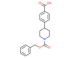 4-(1-((Benzyloxy)carbonyl)piperidin-4-yl)benzoic acid