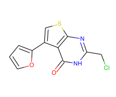 2-(chloromethyl)-5-(2-furyl)thieno[2,3-d]pyrimidin-4(3H)-one