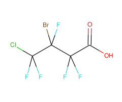 3-Bromo-4-chloropentafluorobutyric acid