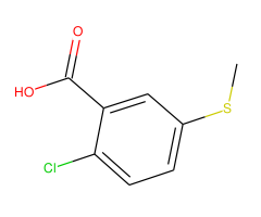 2-Chloro-5-(methylthio)benzoic acid