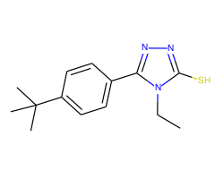 5-(4-tert-butylphenyl)-4-ethyl-4H-1,2,4-triazole-3-thiol