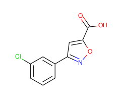 3-(3-chlorophenyl)-1,2-oxazole-5-carboxylic acid