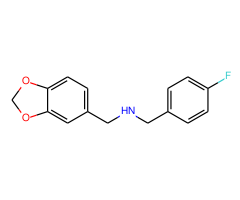 (1,3-benzodioxol-5-ylmethyl)(4-fluorobenzyl)amine hydrobromide