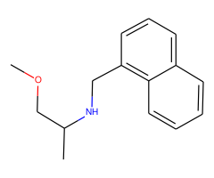 (2-methoxy-1-methylethyl)(1-naphthylmethyl)amine hydrobromide
