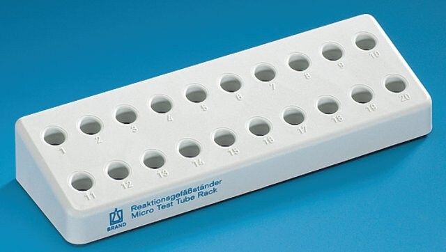 BRAND<sup>®</sup> microcentrifuge tube rack