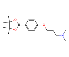 N,N-Dimethyl-3-(4-(4,4,5,5-tetramethyl-1,3,2-dioxaborolan-2-yl)phenoxy)propan-1-amine