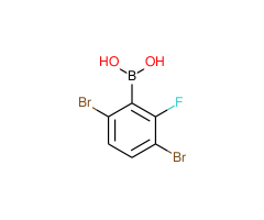 (3,6-Dibromo-2-fluorophenyl)boronic acid