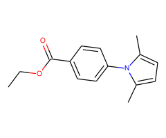 ethyl 4-(2,5-dimethyl-1H-pyrrol-1-yl)benzenecarboxylate,  95%