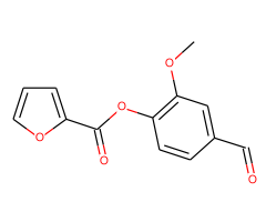Furan-2-carboxylic acid 4-formyl-2-methoxy-phenyl ester