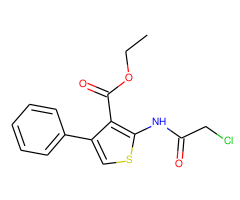 2-(2-CHLORO-ACETYLAMINO)-4-PHENYL-THIOPHENE-3-CARBOXYLIC ACID ETHYL ESTER