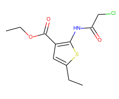 2-(2-Chloro-acetylamino)-5-ethyl-thiophene-3-carboxylic acid ethyl ester