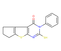 6-Mercapto-5-phenyl-1,2,3,5-tetrahydro-8-thia-5,7-diaza-cyclopenta[a]inden-4-one