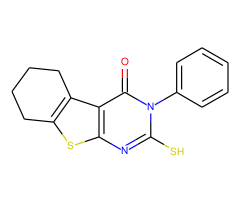 2-Mercapto-3-phenyl-5,6,7,8-tetrahydro-3H-benzo[4,5]thieno[2,3-d]pyrimidin-4-one