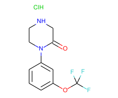 1-(3-(TRIFLUOROMETHOXY)PHENYL) PIPERAZIN-2-ONE HCL
