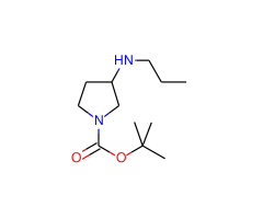 TERT-BUTYL 3-(PROPYLAMINO)PYRROLIDINE-1-CARBOXYLATE
