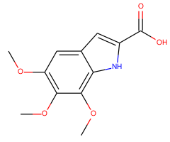 5,6,7-Trimethoxy-1H-indole-2-carboxylic acid