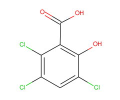 2,3,5-Trichloro-6-hydroxybenzoic acid
