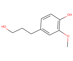 4-(3-Hydroxypropyl)-2-methoxyphenol