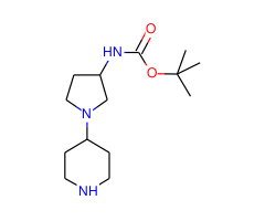 tert-Butyl (1-(piperidin-4-yl)pyrrolidin-3-yl)carbamate