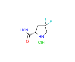 (S)-4,4-Difluoropyrrolidine-2-carboxamide hydrochloride