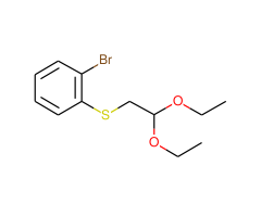 (2-Bromophenyl)(2,2-diethoxyethyl)sulfane