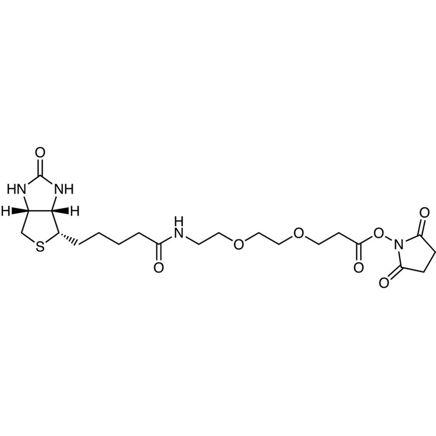 N-Succinimidyl 9-(Biotinamido)-4,7-dioxanonanoate