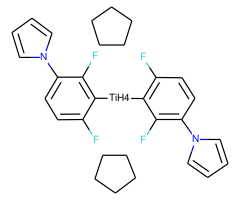 Bis(2,6-difluoro-3-(1-hydropyrrol-1-yl)phenyl)titanocene