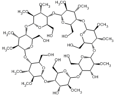 Methyl-β-cyclodextrin, average M.W. 1310