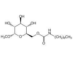 Methyl 6-O-(N-heptylcarbamoyl)-α-D-glucopyranoside