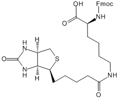 Fmoc-Lys(biotinyl)-OH