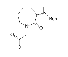 Boc-(3S)-3-amino-1-carboxymethylcaprolactame
