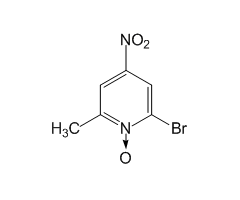 6-Bromo-2-methyl-4-nitropyridine-N-oxide