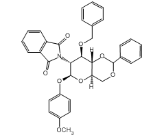 4-Methoxyphenyl 3-O-benzyl-4,6-O-benzylidene-2-deoxy-2-phthalimido-β-D-glucopyranoside