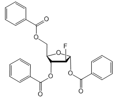 1,3,5-Tri-O-benzoyl-2-deoxy-2-fluoro-α-D-arabinofuranose