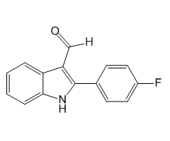 2-(4-Fluorophenyl)-1H-indole-3-carbaldehyde