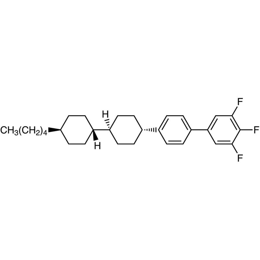 trans,trans-3,4,5-Trifluoro-4'-(4'-pentylbicyclohexyl-4-yl)biphenyl