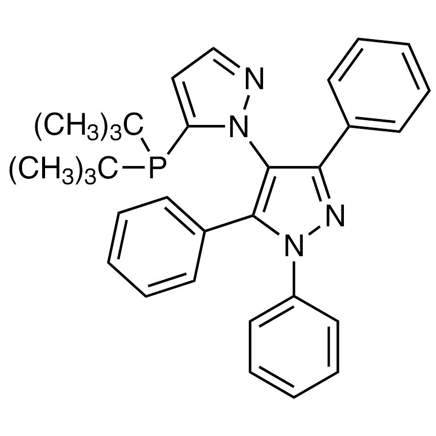 5-(Di-tert-butylphosphino)-1',3',5'-triphenyl-1'H-1,4'-bipyrazole