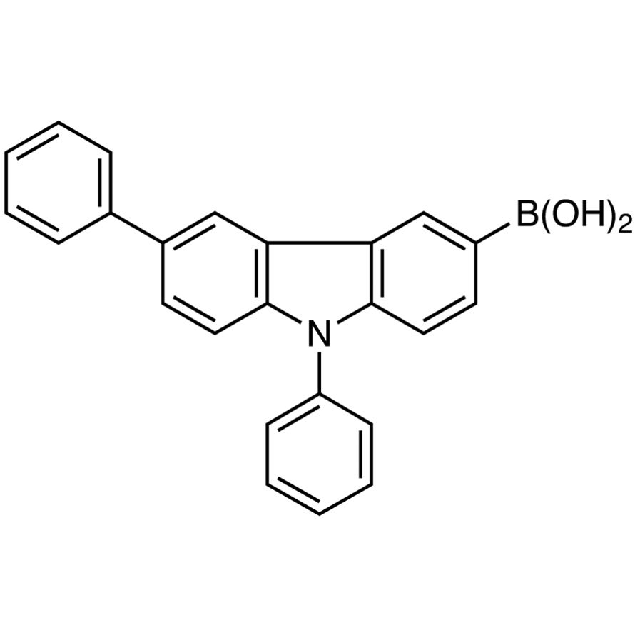6,9-Diphenyl-9H-carbazole-3-boronic Acid (contains varying amounts of Anhydride)