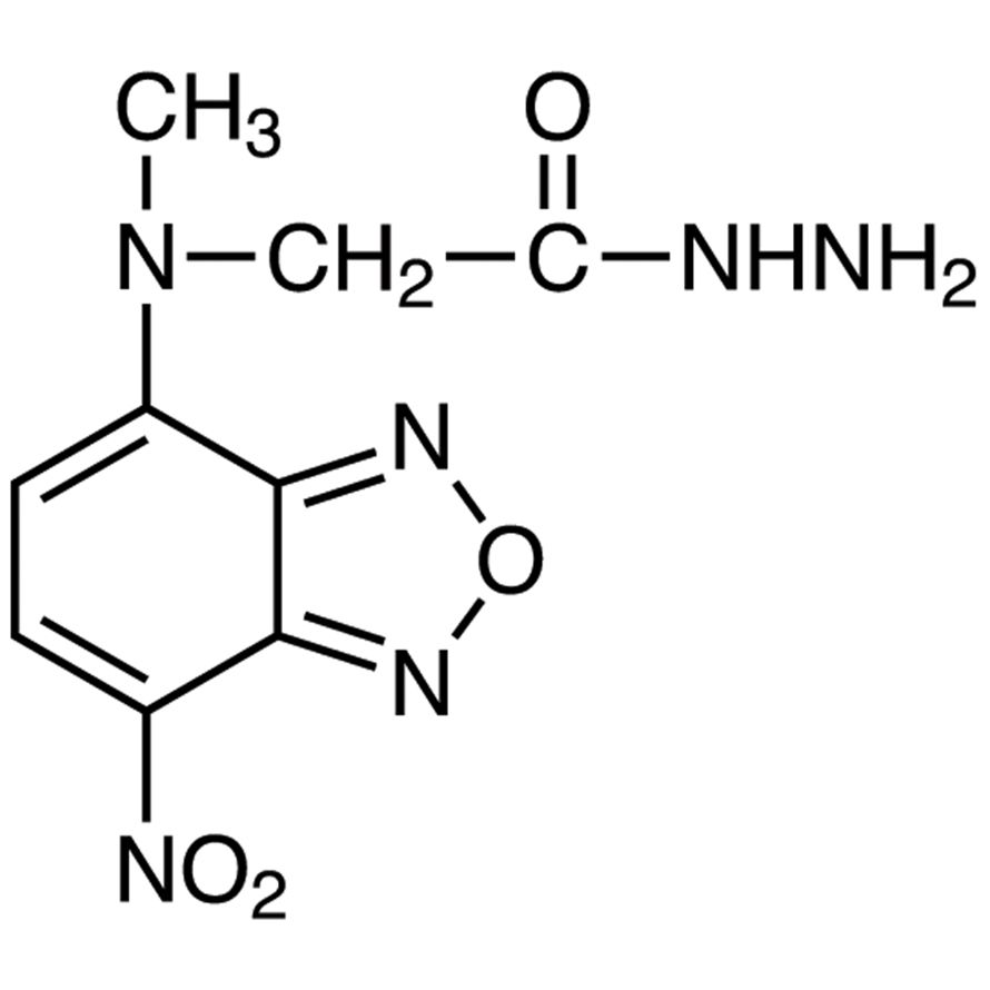 NBD-CO-Hz [=4-(N-Hydrazinocarbonylmethyl-N-methylamino)-7-nitro-2,1,3-benzoxadiazole] [for HPLC Labeling]