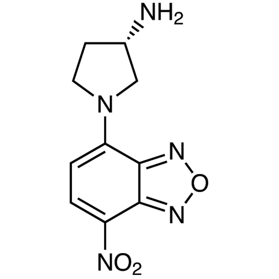 (S)-(+)-NBD-APy [=(S)-(+)-4-Nitro-7-(3-aminopyrrolidin-1-yl)-2,1,3-benzoxadiazole] [HPLC Labeling Reagent for e.e. Determination]