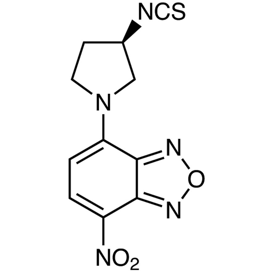 (R)-(-)-NBD-Py-NCS [=(R)-(-)-4-(3-Isothiocyanatopyrrolidin-1-yl)-7-nitro-2,1,3-benzoxadiazole] [HPLC Labeling Reagent for e.e. Determination]
