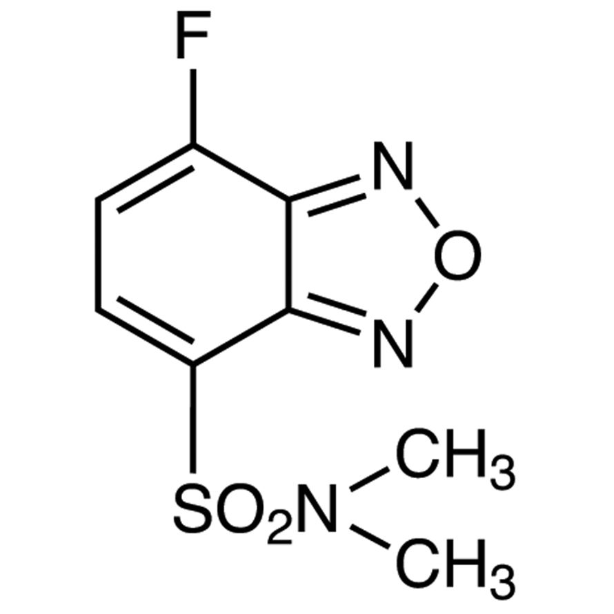 DBD-F [=4-(N,N-Dimethylaminosulfonyl)-7-fluoro-2,1,3-benzoxadiazole] [for HPLC Labeling]