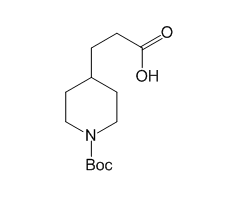 3-(1-Boc-piperidin-4-yl)propionic acid