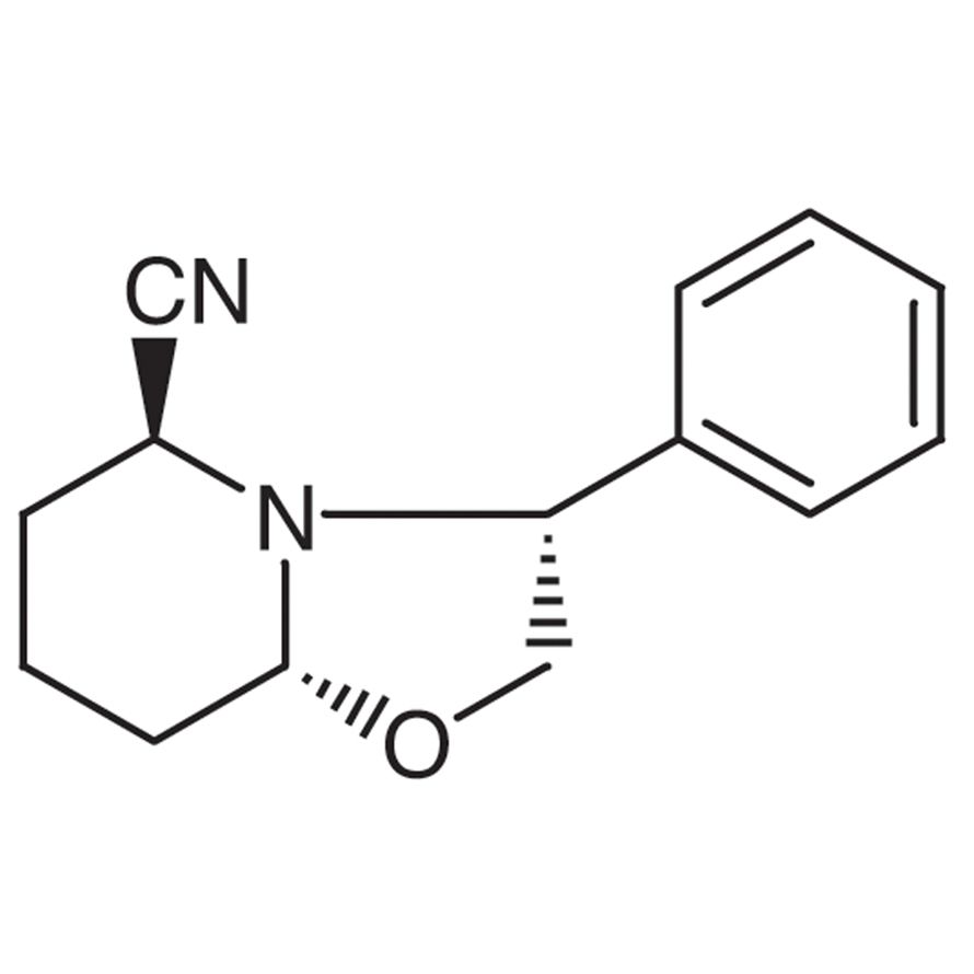 (-)-2-Cyano-6-phenyloxazolopiperidine