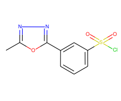 3-(5-Methyl-[1,3,4]oxadiazol-2-yl)-benzenesulfonyl chloride