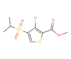 3-Chloro-4-(propane-2-sulfonyl)-thiophene-2-carboxylic acid methyl ester